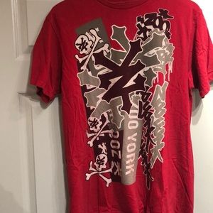 Zoo York Skull Graffiti Graphic Tee Skateboard S:L